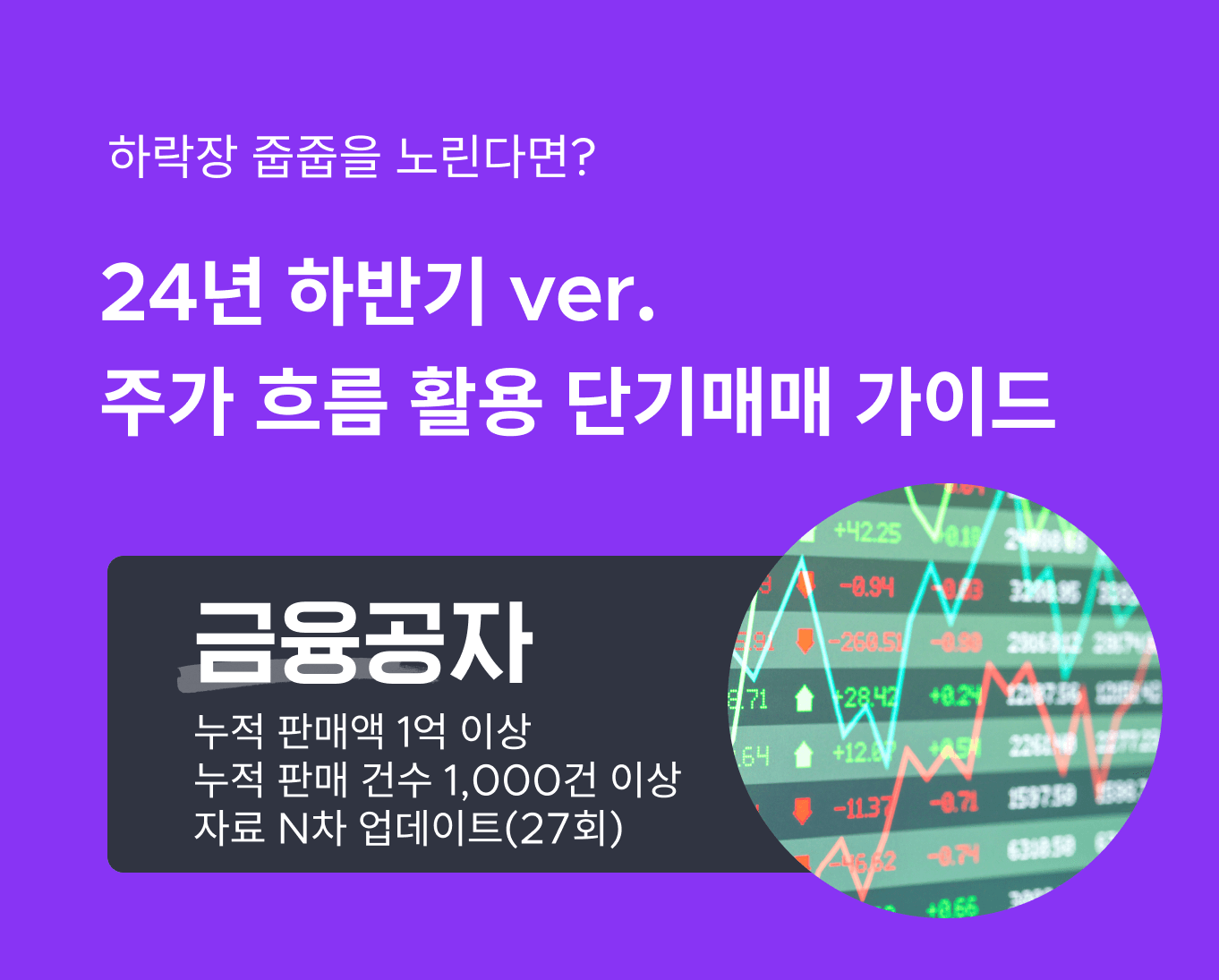 주가 흐름 활용 단기 매매 가이드