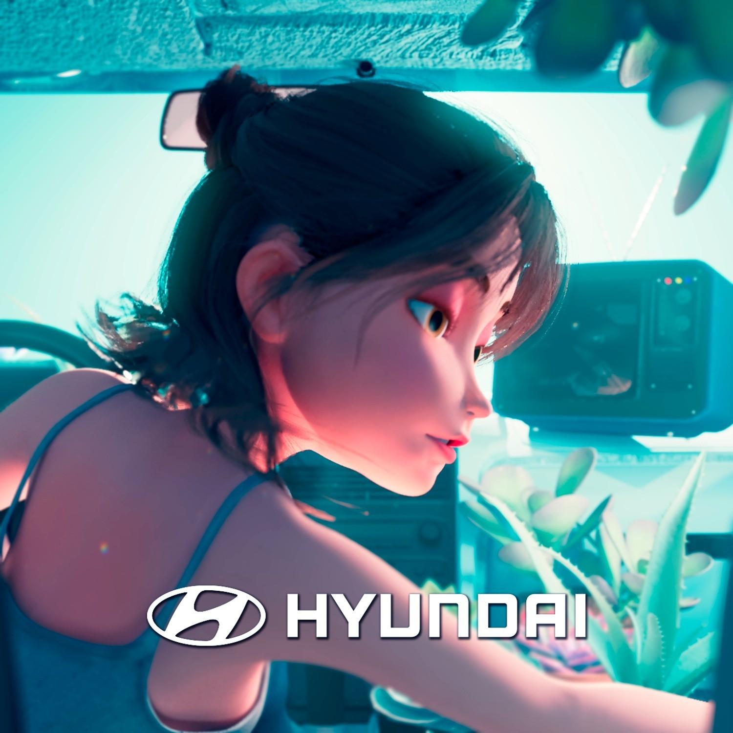 인기 포트폴리오-현대 자동차 SNS 홍보 애니메이션